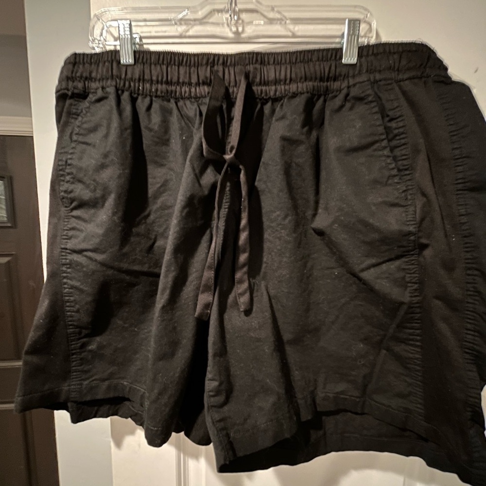 Women's Black Casual Shorts